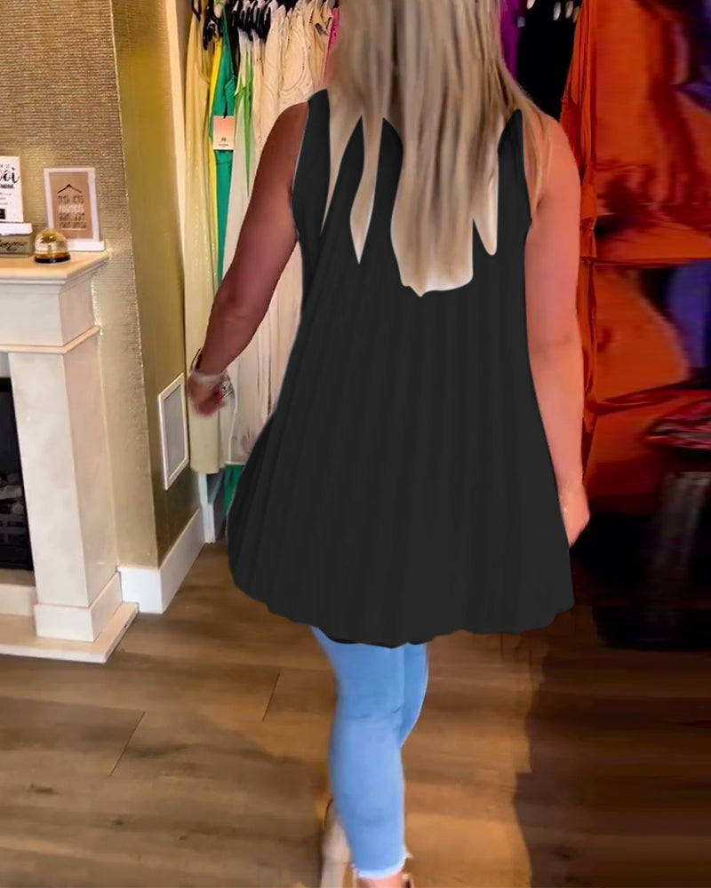 Tahliana - Mouwloze Top