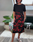 Fien - Casual jurk met bloemenprint