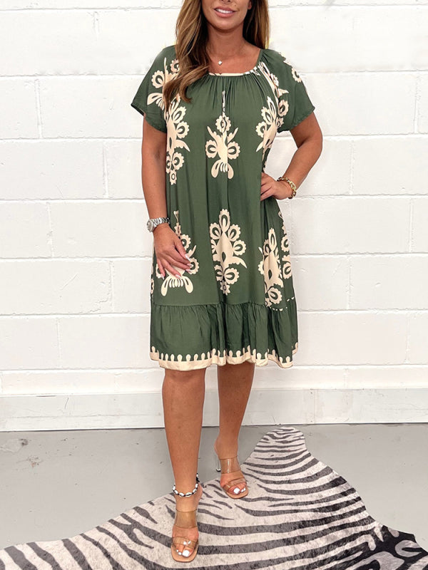 Freya - Zomerjurk met een unieke print