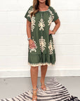 Freya - Zomerjurk met een unieke print