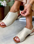 Blyzara - Open sandalen voor dames, elegant en comfortabel met een moderne lage hak