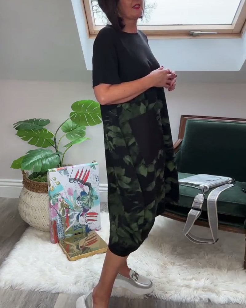 Fien - Casual jurk met bloemenprint