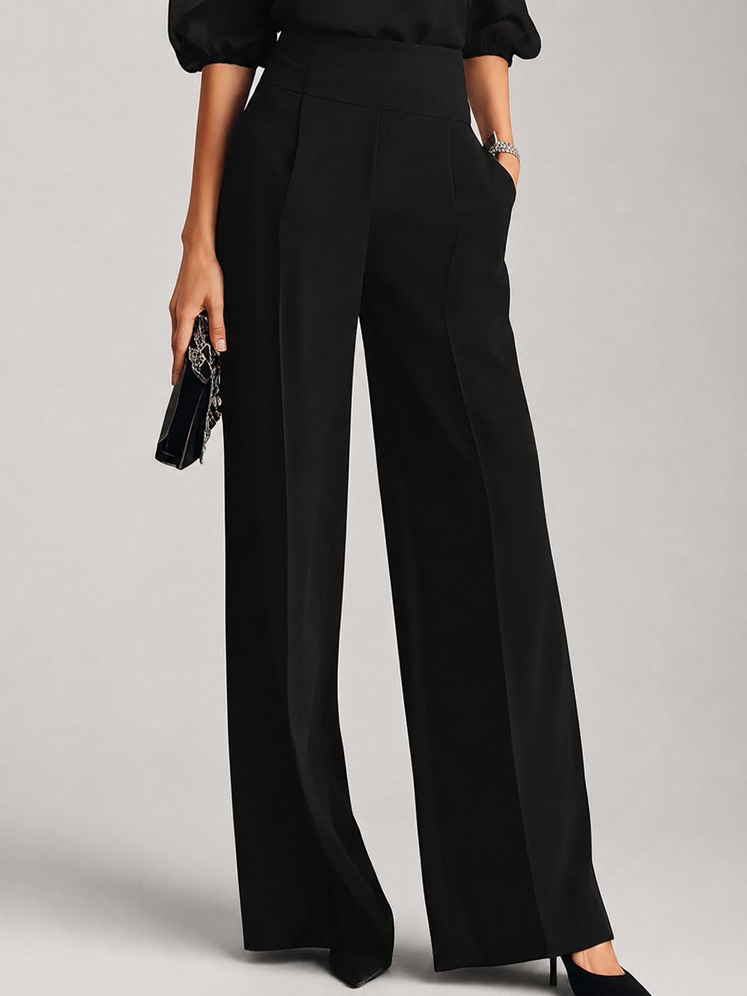 Amara | Drie-Delige Chiffon-Set