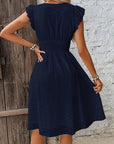 Darianne - Elegante getailleerde zomerjurk