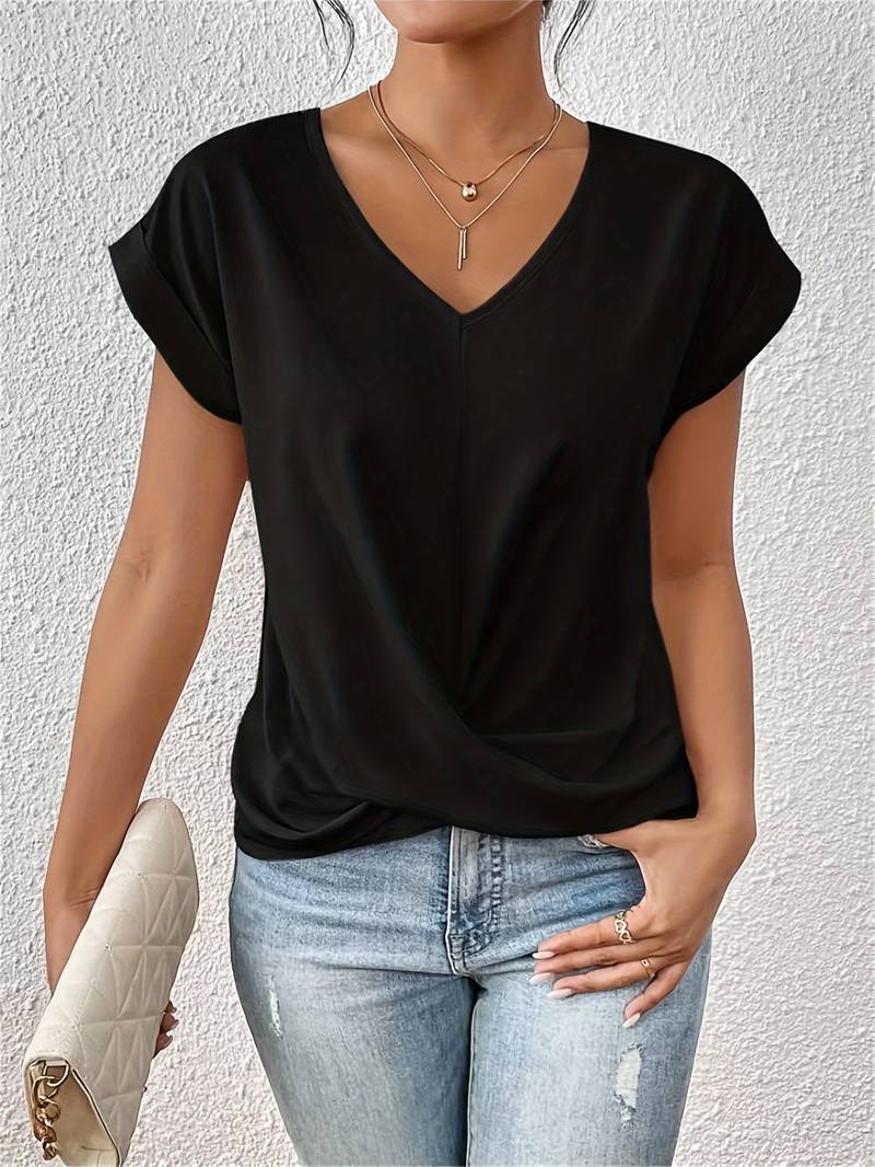 Tess - Comfortabel Dames T-shirt met Korte Mouwen