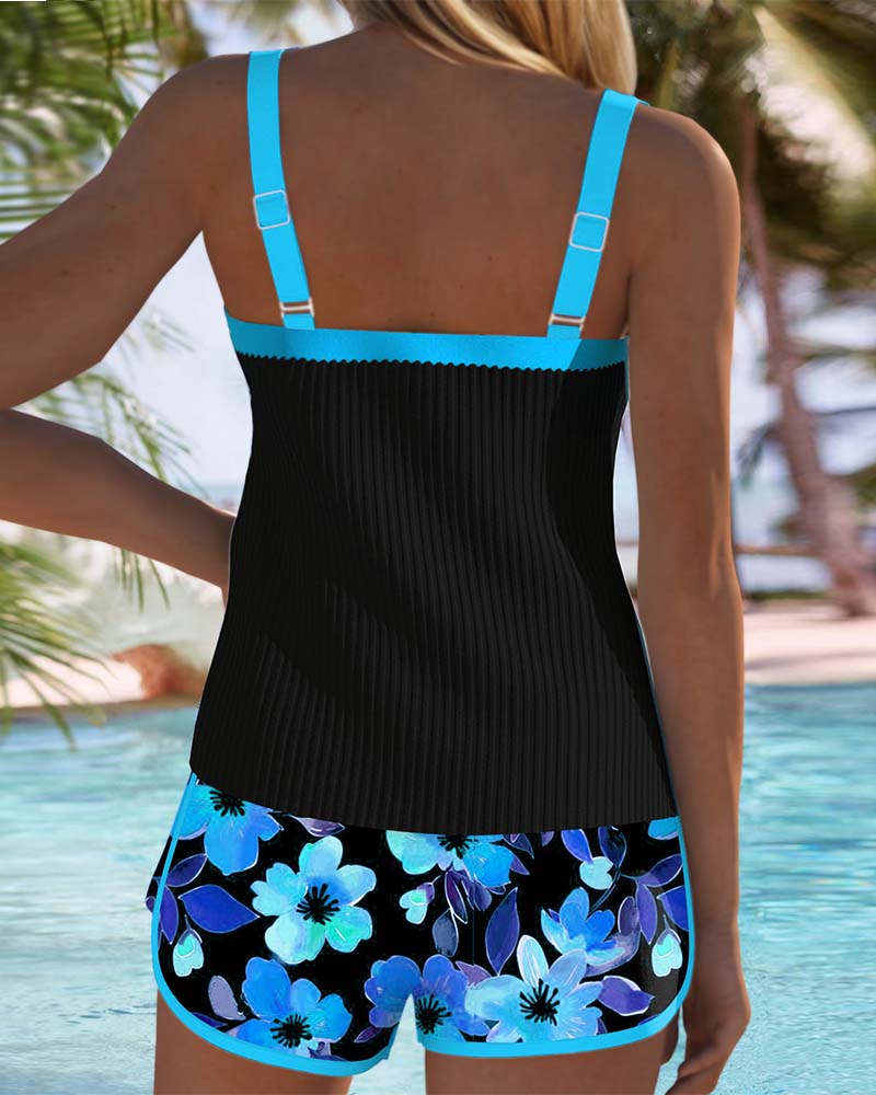 Laluna® | Stijlvol tweedelig tankini-set – Elegante badlook
