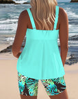Laluna® kleurrijk tankini-set – kleurrijke strandoutfit voor de zomer