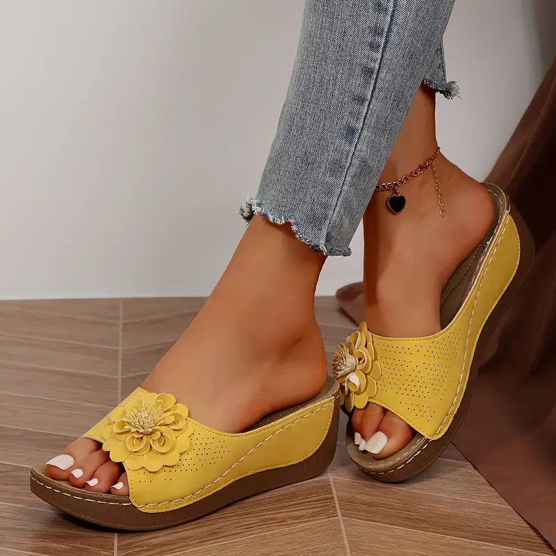 Nirelle - Sandalen met bloemen voor dames
