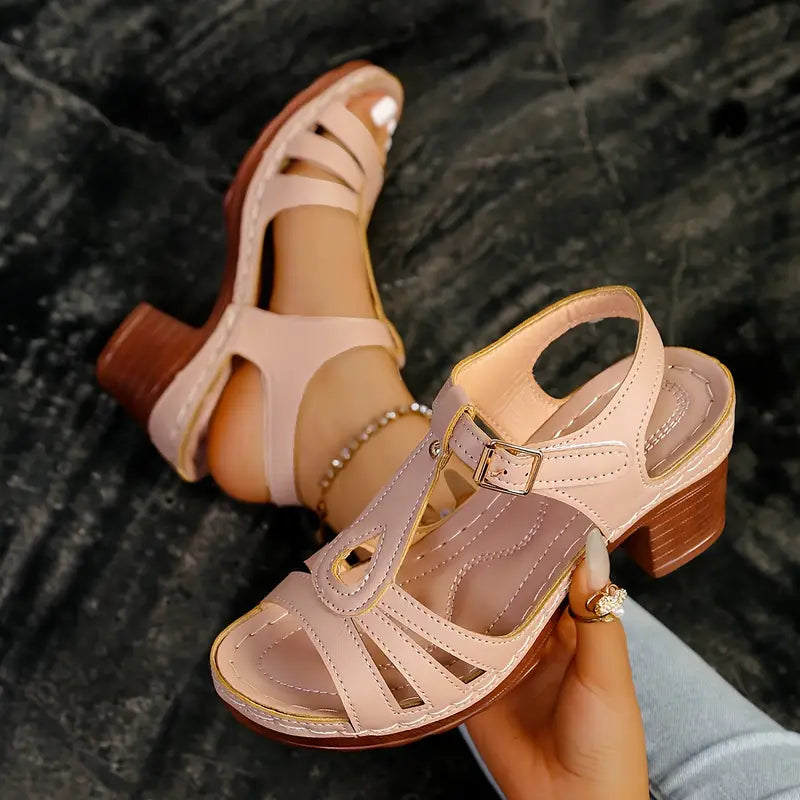 Eliette - Orthopedische Platform Sandalen - Retro elegantie en absoluut comfort