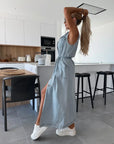 Diane - Maxi Denim Jurk