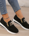 Nella - Comfortabele Orthopedische Schoenen met Casual Slip-on Platform voor Vrouwen