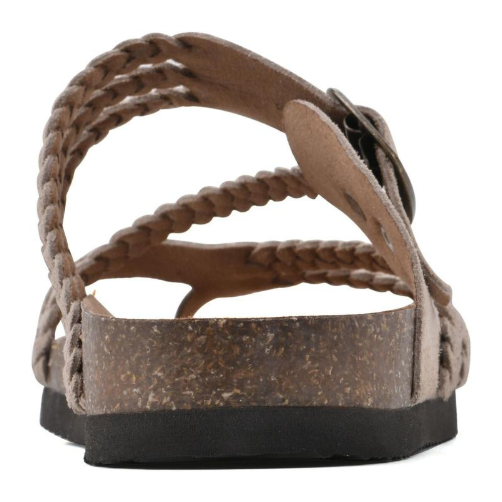 Adriana | Gevlochten Kurksandalen met Comfortvoetbed