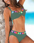Split-bikini met kleurverloop – verleidelijke ombré-look