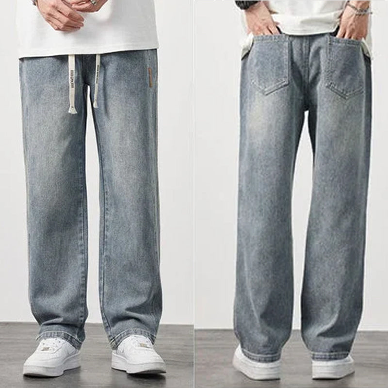 Jason - Losse rechte jeans voor mannen
