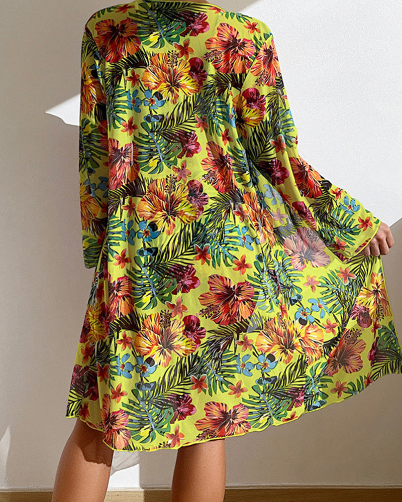 Glenda – Bikini met een mooie bloemenrok