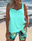 Laluna® kleurrijk tankini-set – kleurrijke strandoutfit voor de zomer