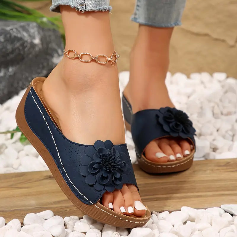 Nirelle - Sandalen met bloemen voor dames