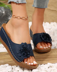 Nirelle - Sandalen met bloemen voor dames