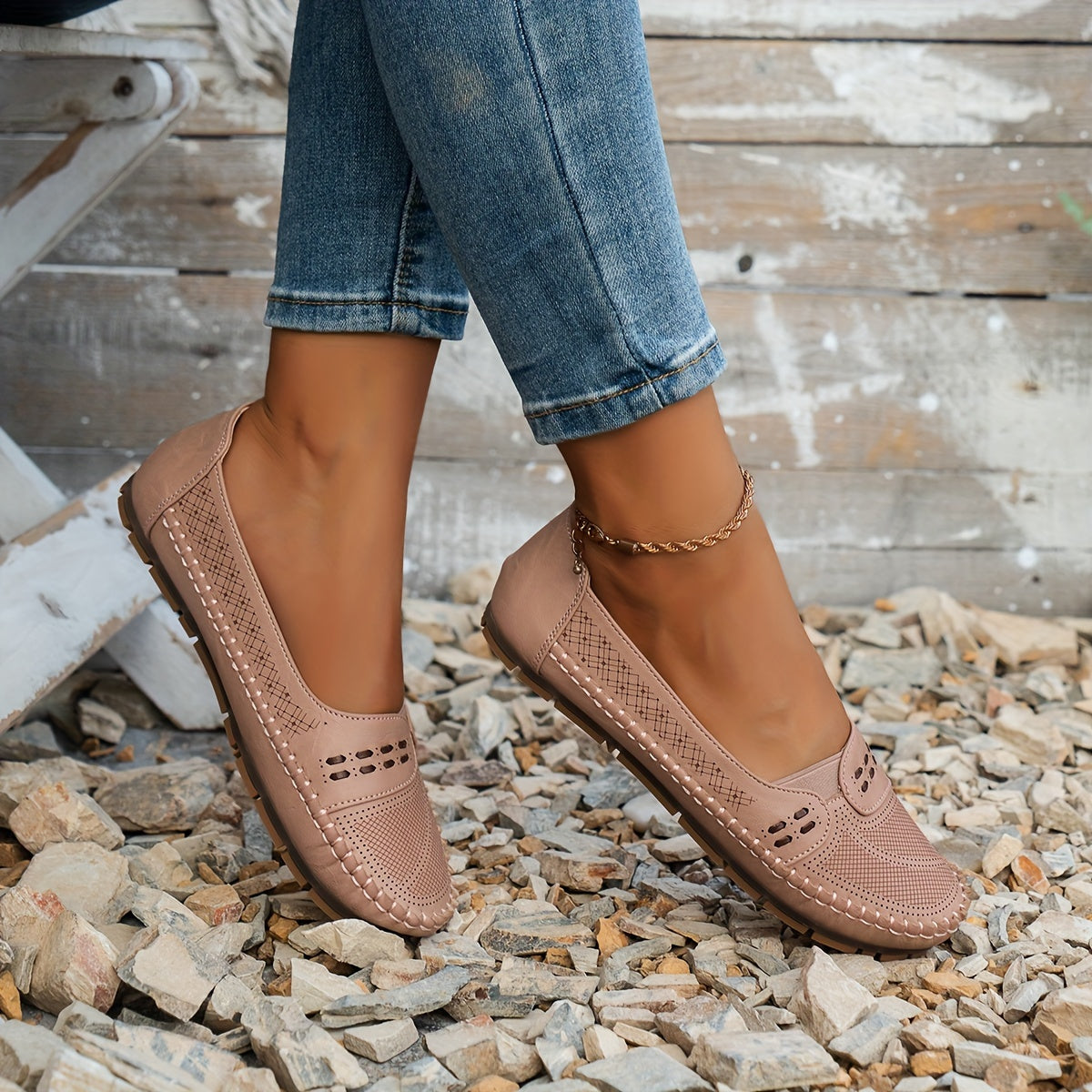 Glysoria - Ademend en lichtgewicht orthopedische platte schoenen voor dames