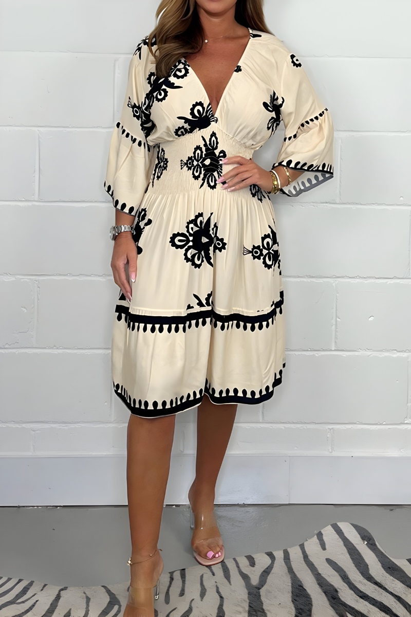 Iliana - Zomerse Boho Jurk