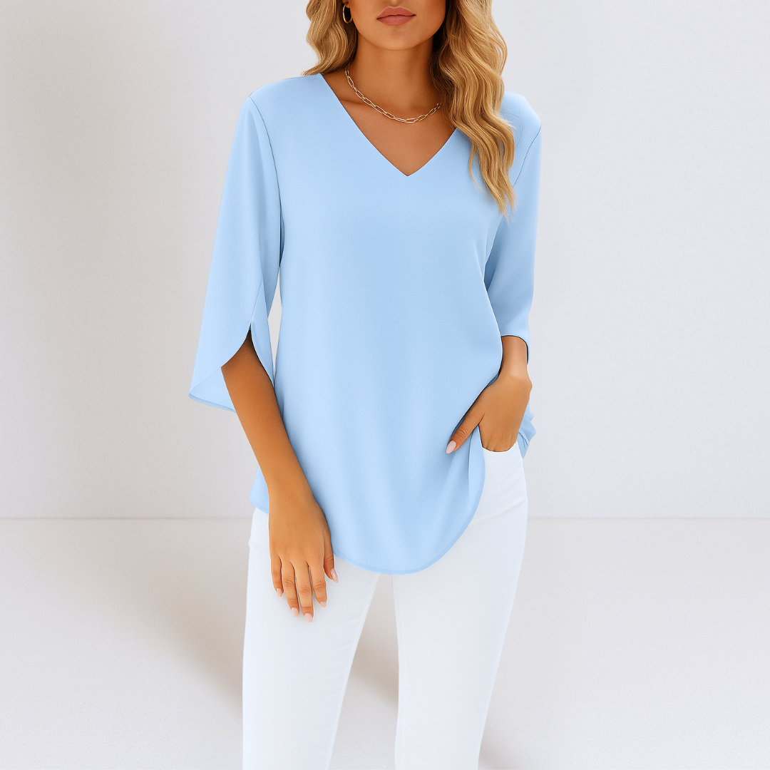 Rialta - Stijlvolle blouse met v-hals