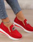 Nella - Comfortabele Orthopedische Schoenen met Casual Slip-on Platform voor Vrouwen