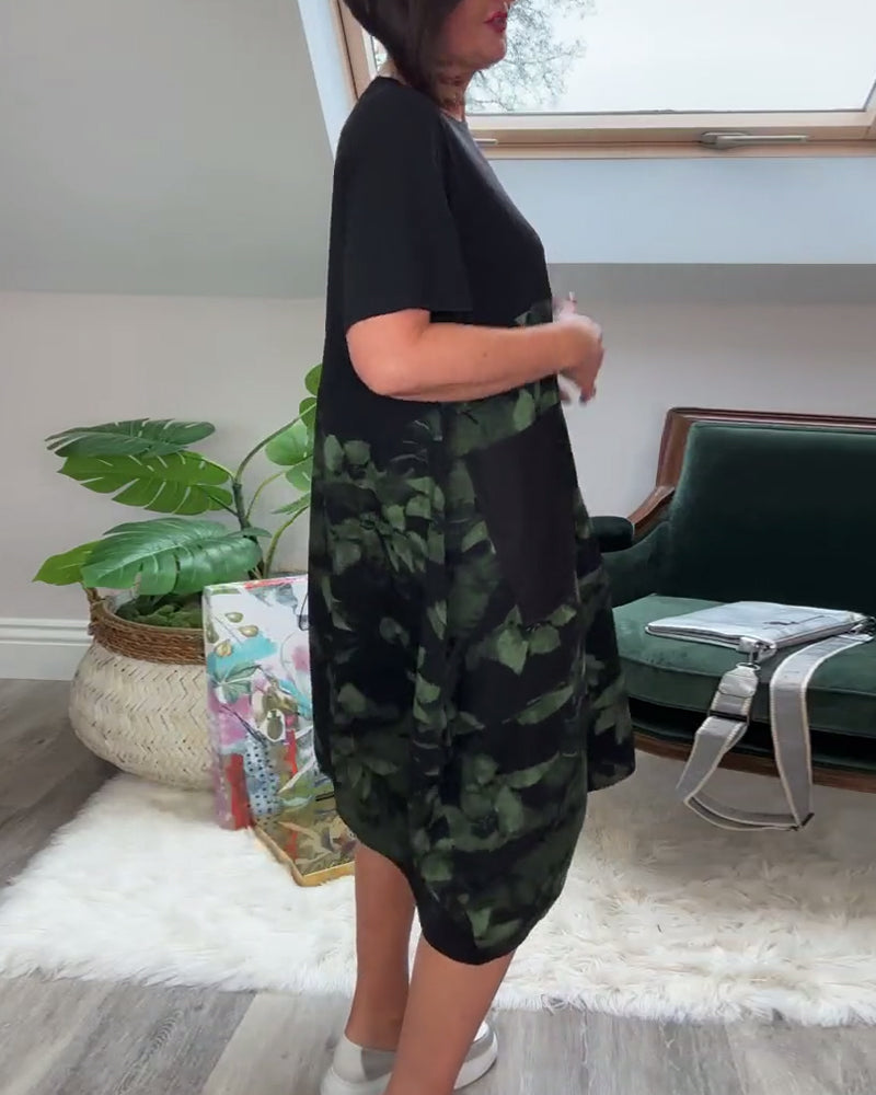 Fien - Casual jurk met bloemenprint
