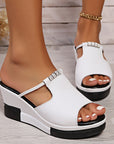 Evania - Comfortabele orthopedische plateausandalen voor dames