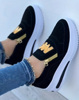 Nella - Comfortabele Orthopedische Schoenen met Casual Slip-on Platform voor Vrouwen