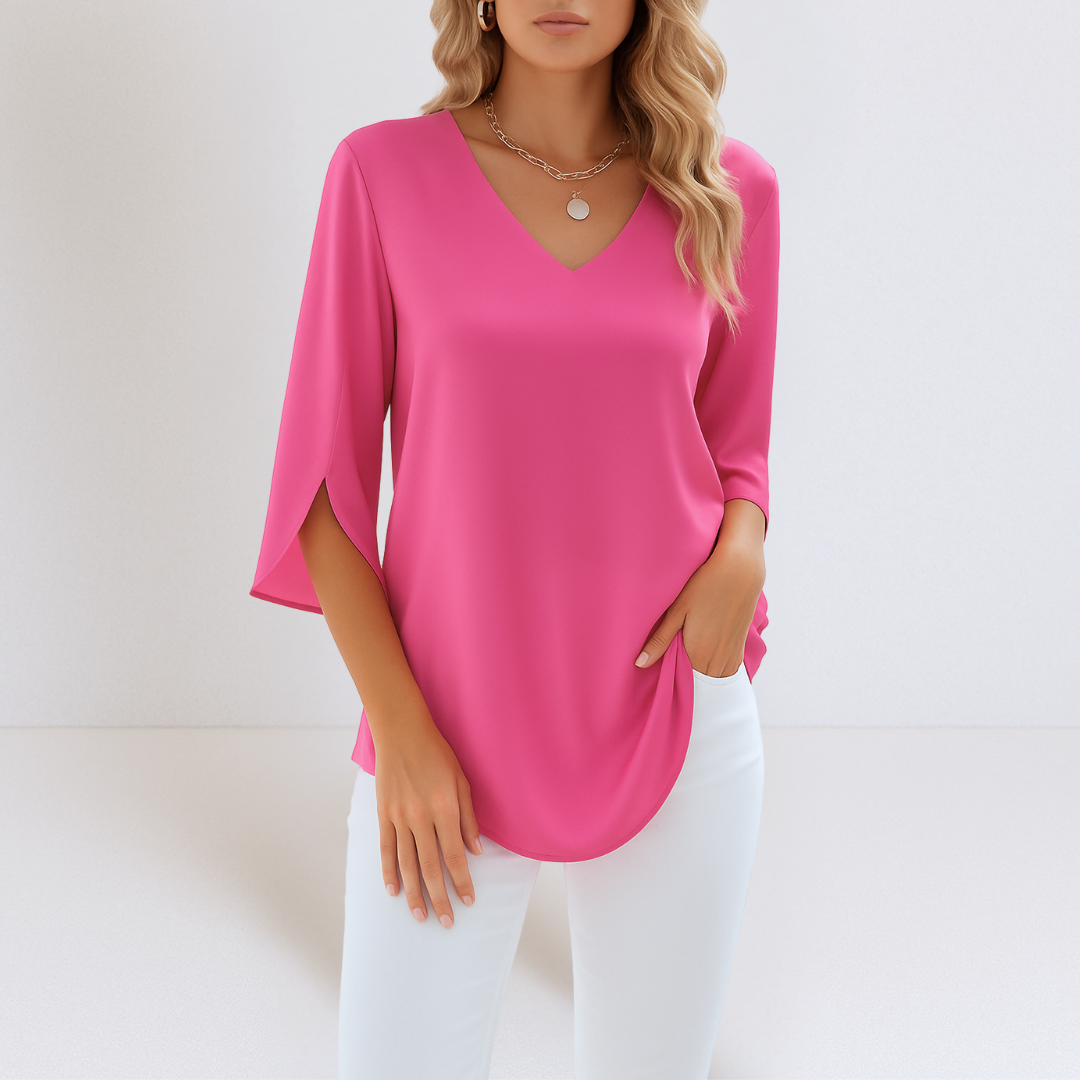 Rialta - Stijlvolle blouse met v-hals