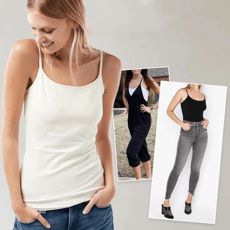 Monica - Tanktop met Ingebouwde Bh