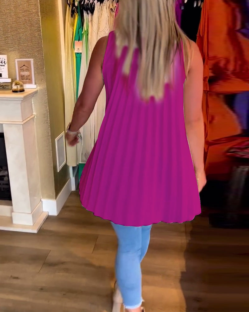 Tahliana - Mouwloze Top