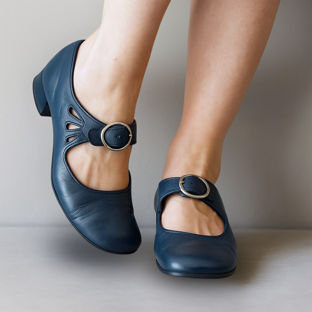Ivelina - Orthopedische Leren Sandalen met Comfort Binnenzool
