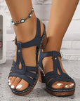 Eliette - Orthopedische Platform Sandalen - Retro elegantie en absoluut comfort