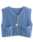 Bo- Knitted style vest