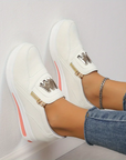 Nella - Comfortabele Orthopedische Schoenen met Casual Slip-on Platform voor Vrouwen