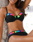 Split-bikini met kleurverloop – verleidelijke ombré-look