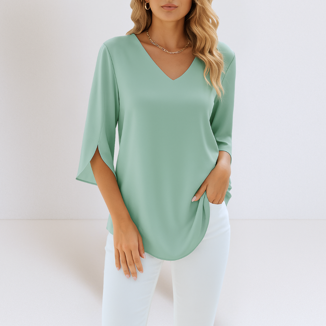 Rialta - Stijlvolle blouse met v-hals
