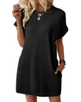 Aurellia - Zomerjurk voor dames met ronde hals en casual snit