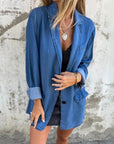 Lucinda – Denimlook blazer