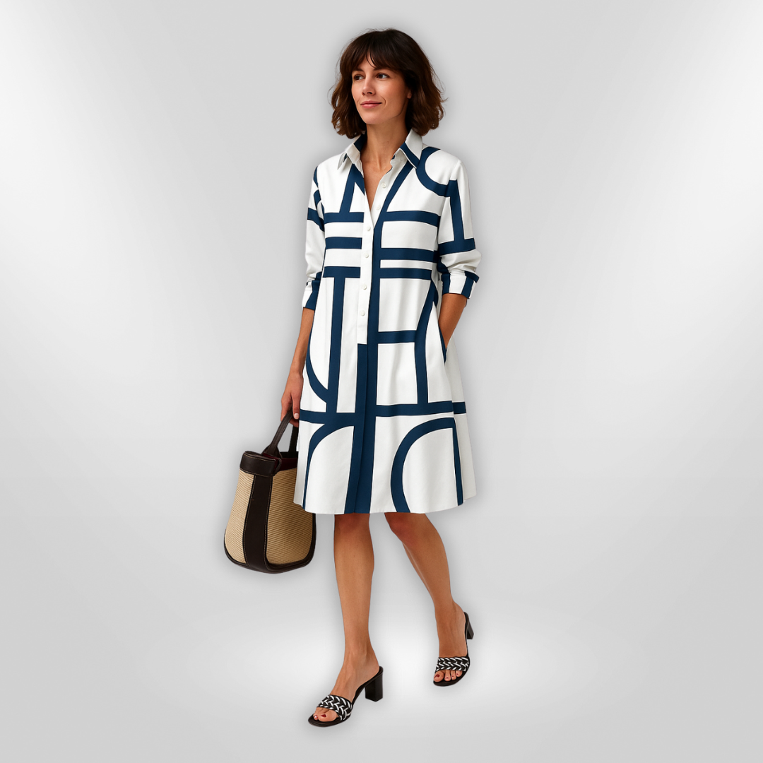 Elya - Elegante jurk met zakken