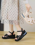 Genevieve - De meest comfortabele plateau sandalen