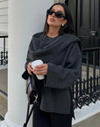 Macey - Classy Scarf Coat