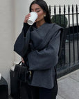 Macey - Classy Scarf Coat