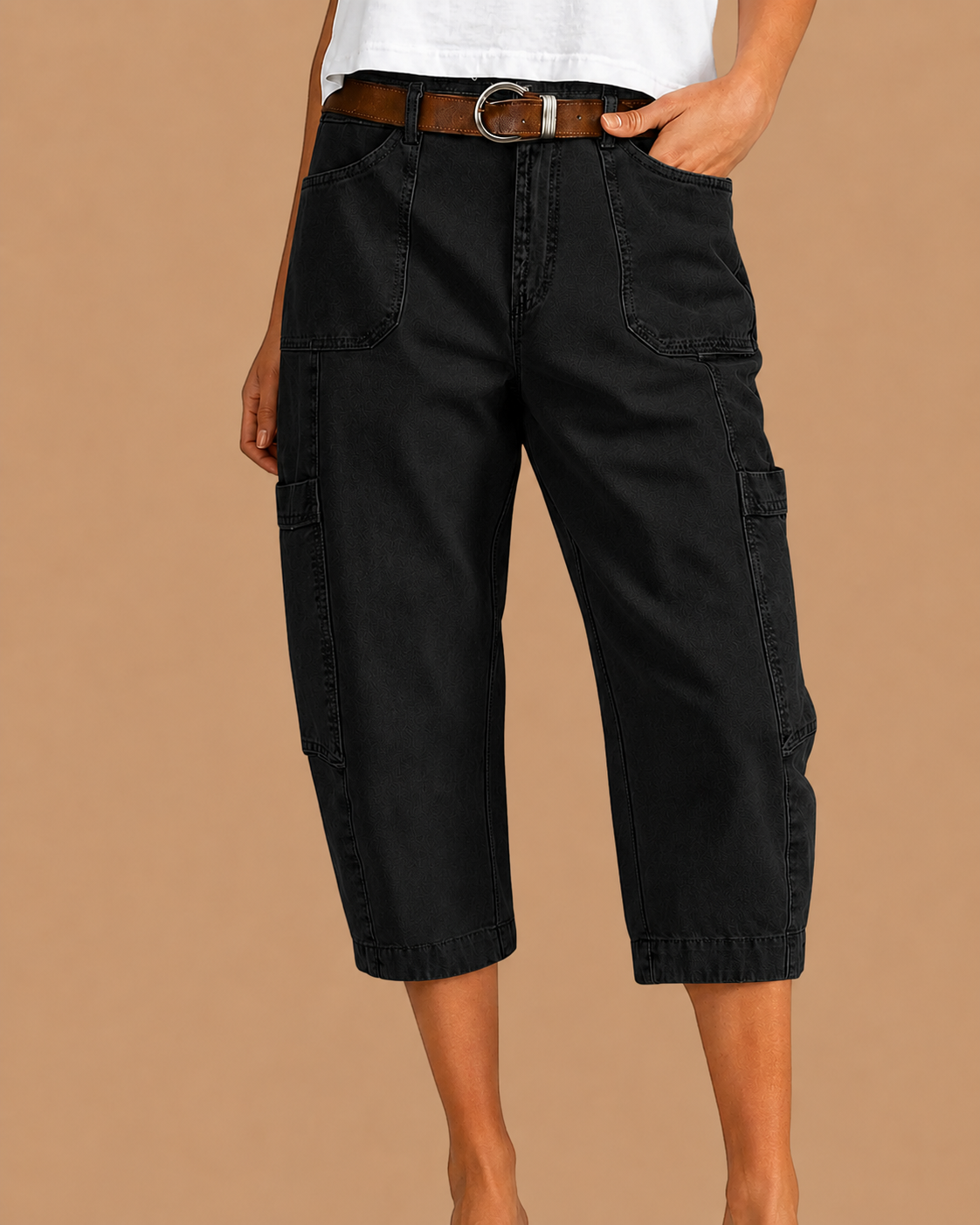 Julia | Casual Cargo-Capri-Broek voor Dames