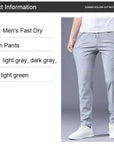 Louis - Unisex sneldrogende stretchbroek
