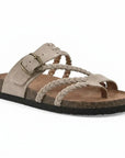 Dalyra - Dames orthopedische sandalen met verstelbare gevlochten banden