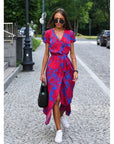 Amelie - V-Neck Split Dress