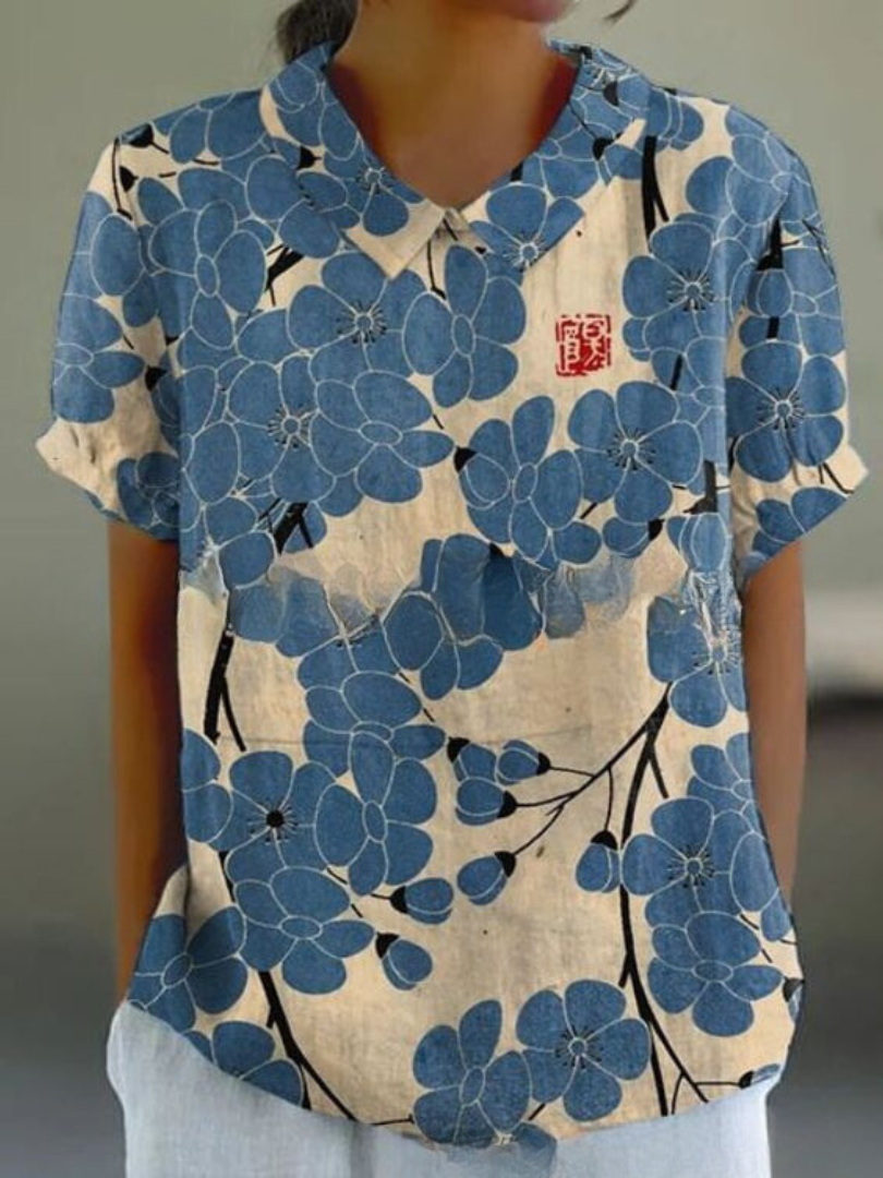 Ombeline - Elegante zomrblouse