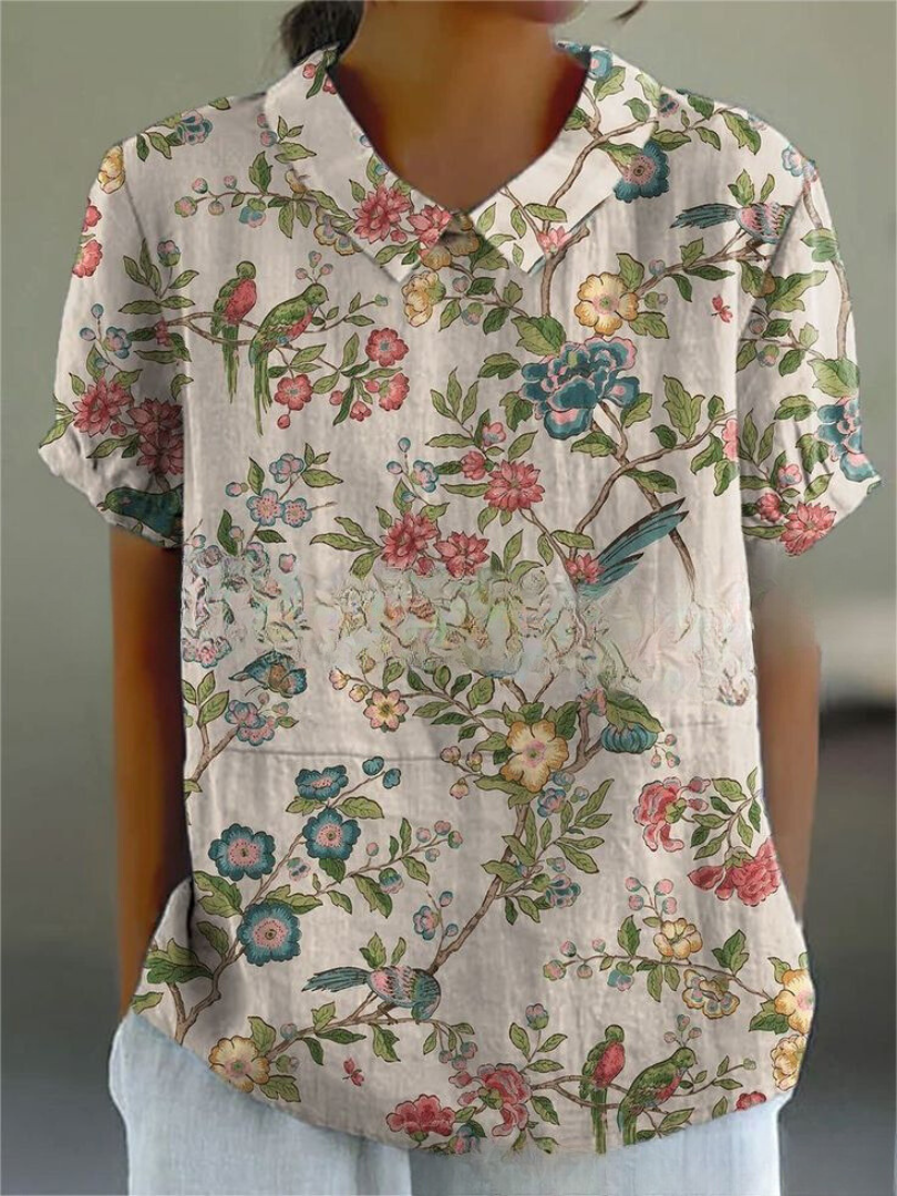 Ombeline - Elegante zomrblouse